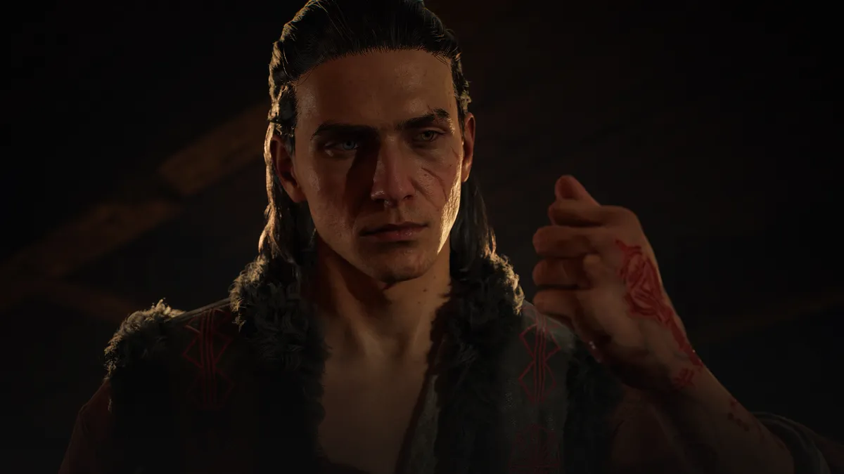 Coen in an official character screenshot